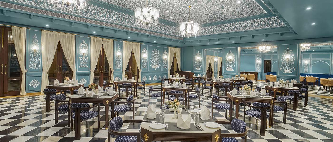 Fine dining at Gobindgarh Jaisalmer