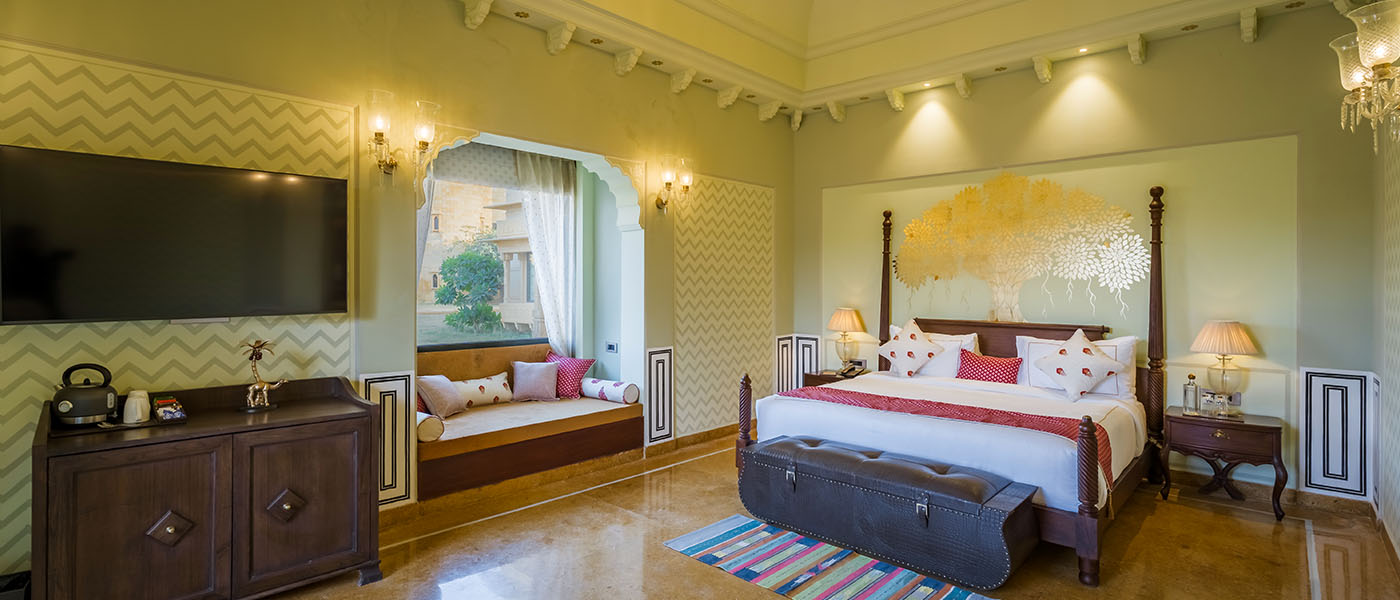Luxury accommodations at Gobindgarh Jaisalmer